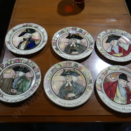 Royal Doulton collectors China plates