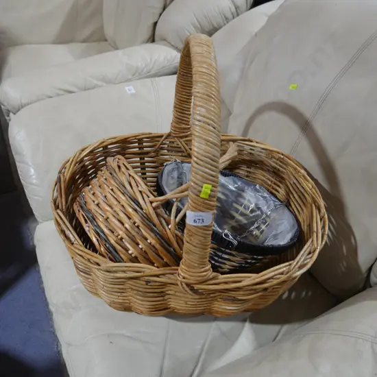 Cane baskets