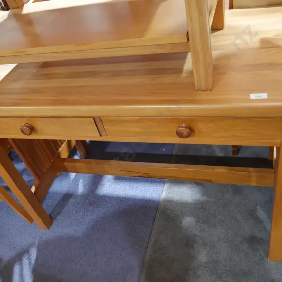 2 drawer console table