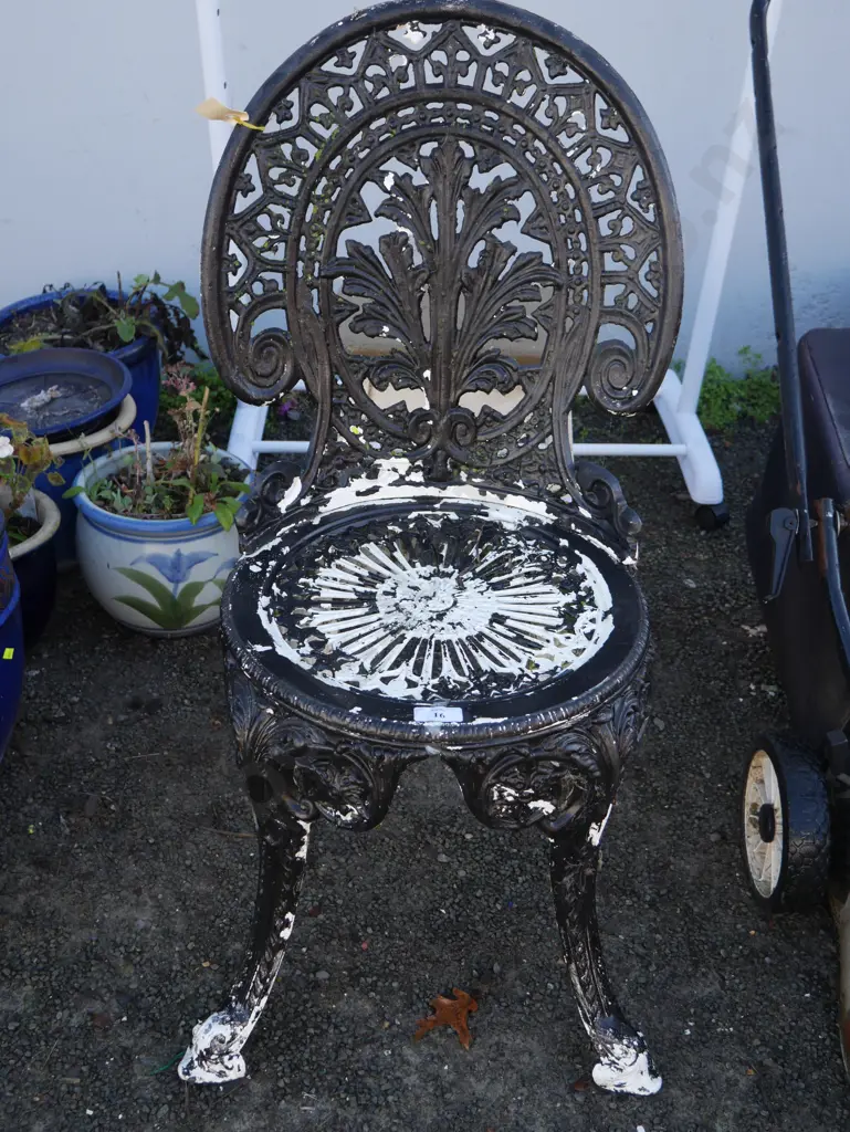 Aluminium outdoor chair Image 1++