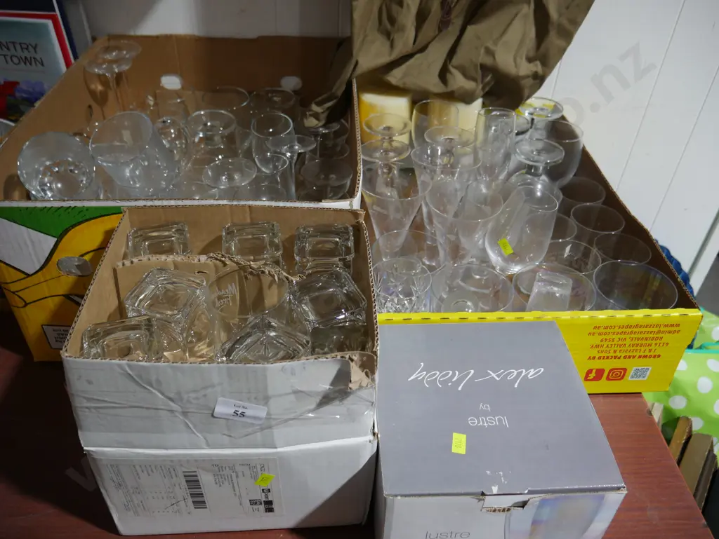 Boxes of glasses Image 1++
