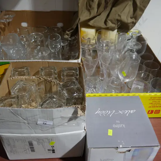 Boxes of glasses