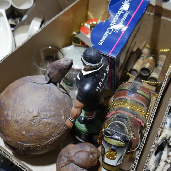 Ornaments, glasses