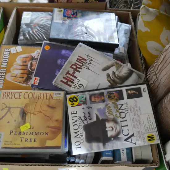 CDs, DVDs etc