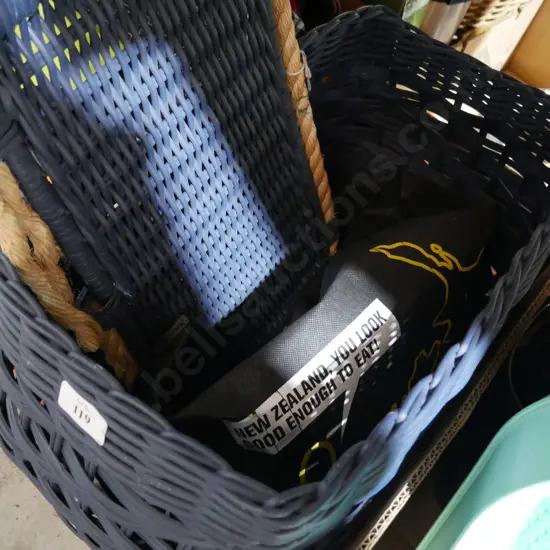 Basket and contents