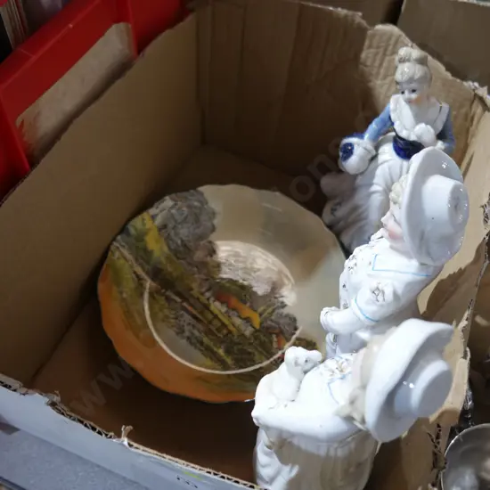 Figurines, Doulton plate