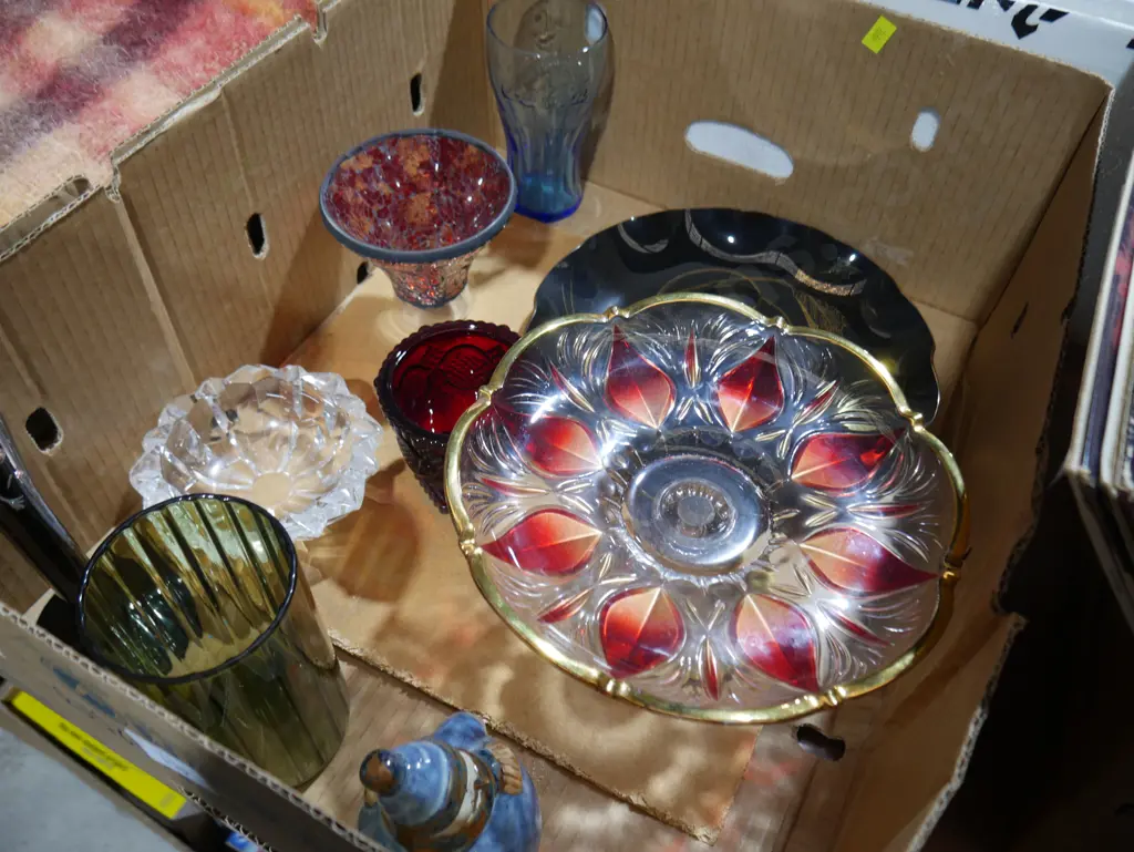Coloured glassware Image 1++