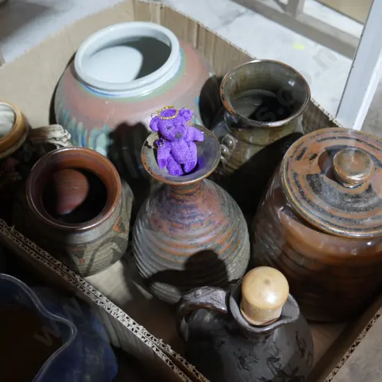 Pottery vases