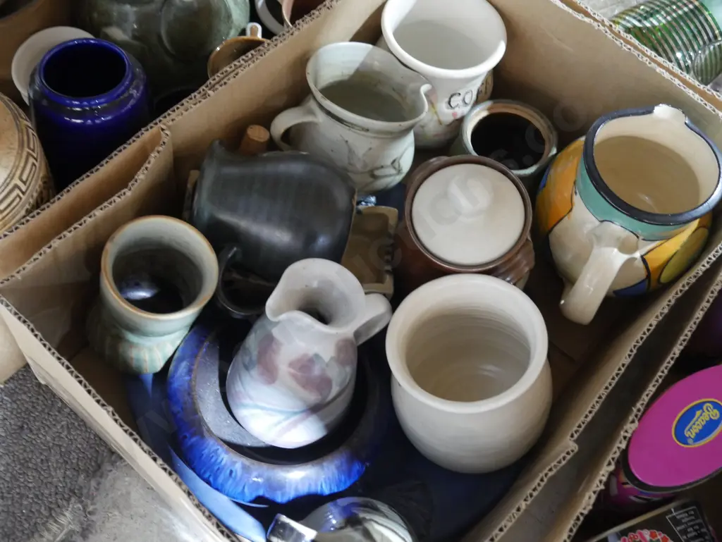 Pottery jugs , bowls Image 1++