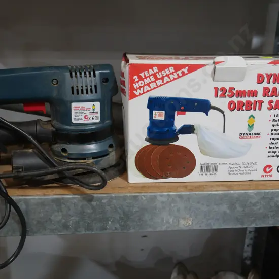 Orbit sander
