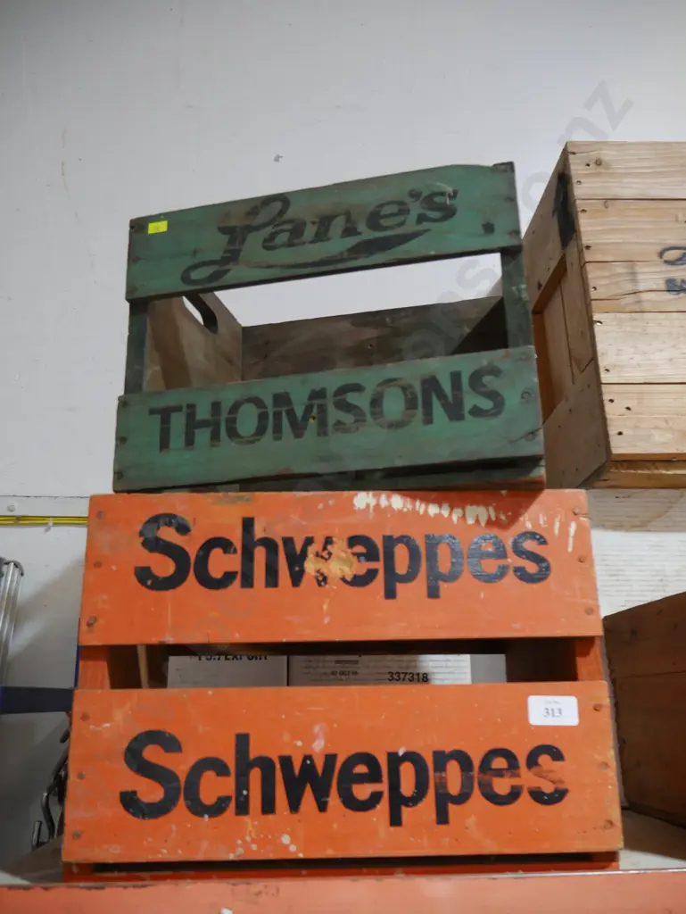 Old drink bottle crates Image 1++