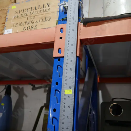 2 steel rulers