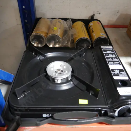 Gas camp cooker