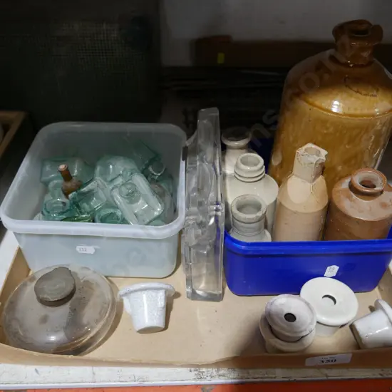 Ink bottles ect
