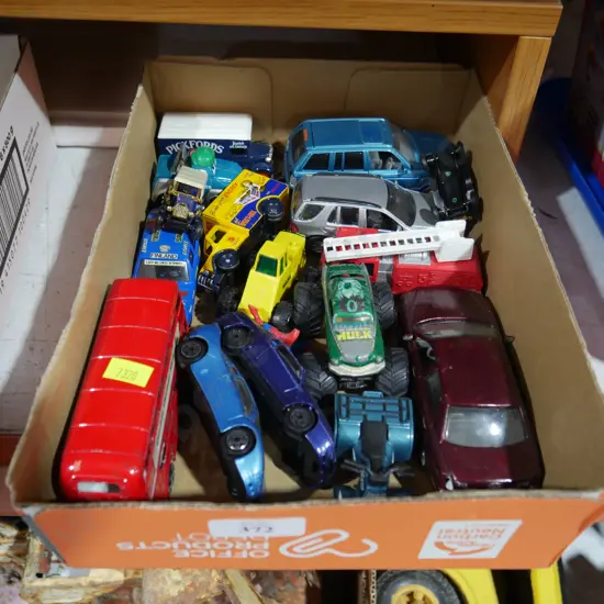 Cars bus trucks