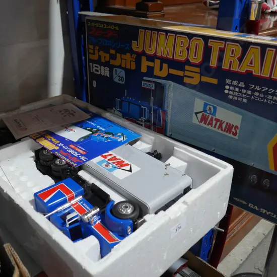 RC truck and trailer