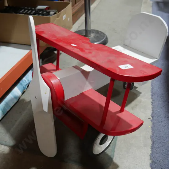 Children's ride on plane