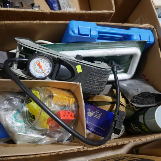 Air pump, tools