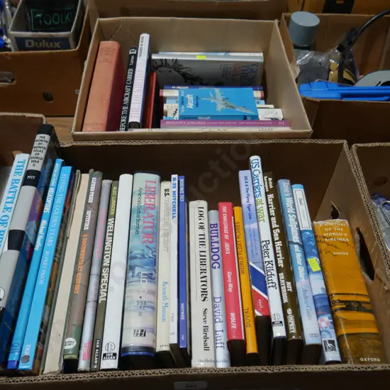 2 boxes books