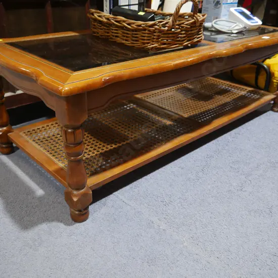 Glass Top coffee table
