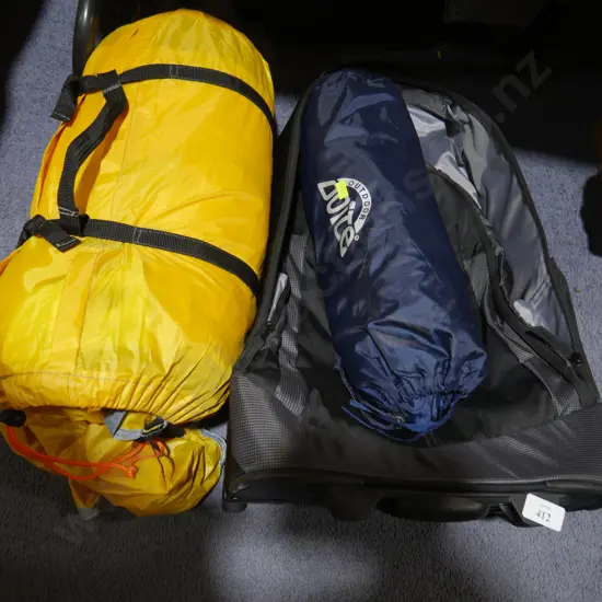 Bag. camping equipment
