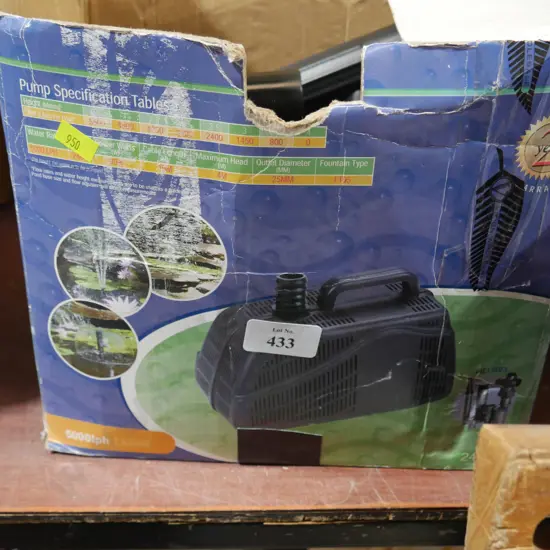 Pond pump