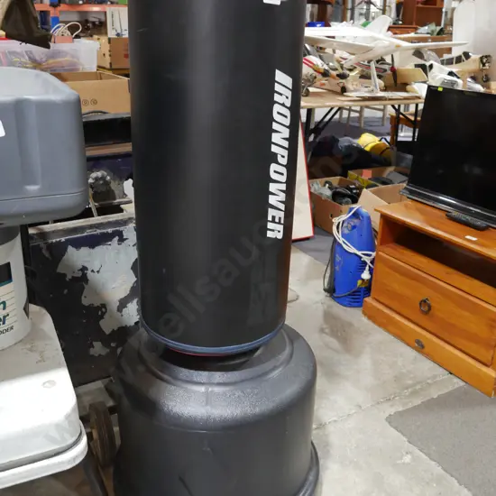 Punching bag stand