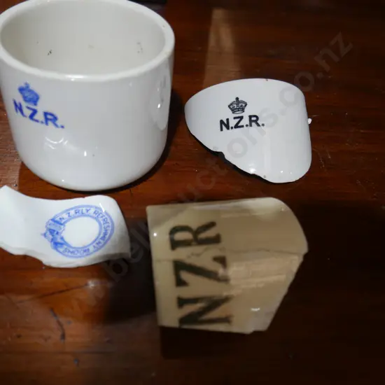 NZR China pieces