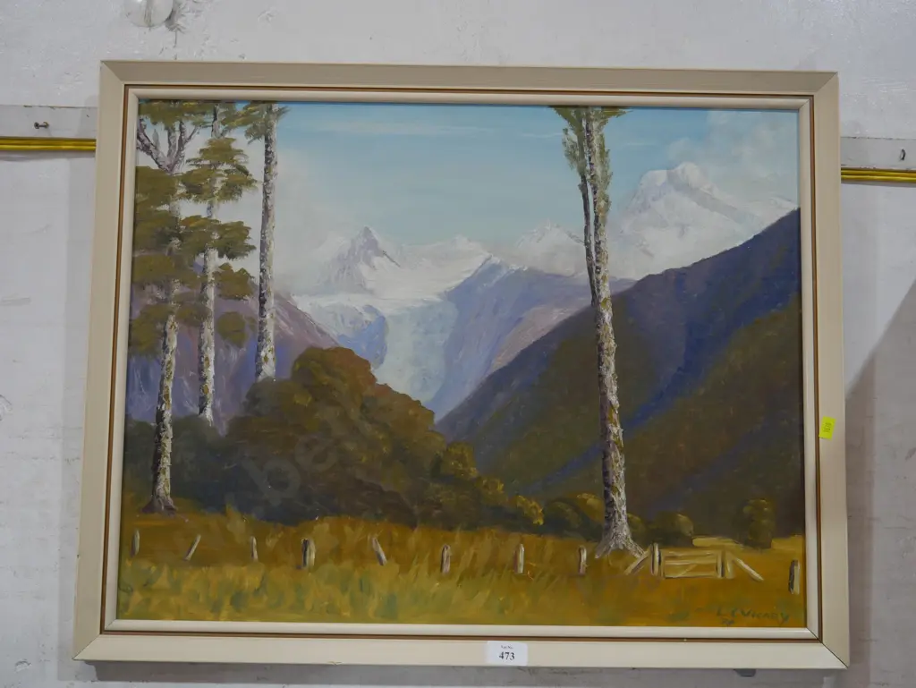Oil painting, LC Vicary Image 1++