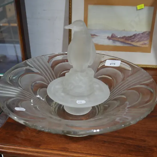 Bowl and flower holder