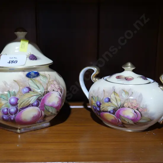 Ansley lidded bowl etc