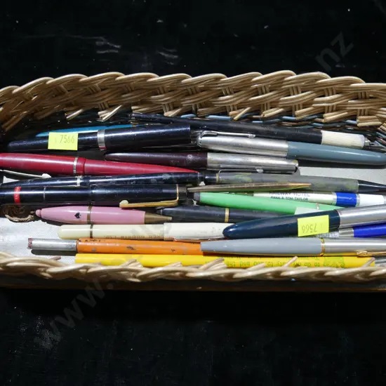 Fountain pens etc