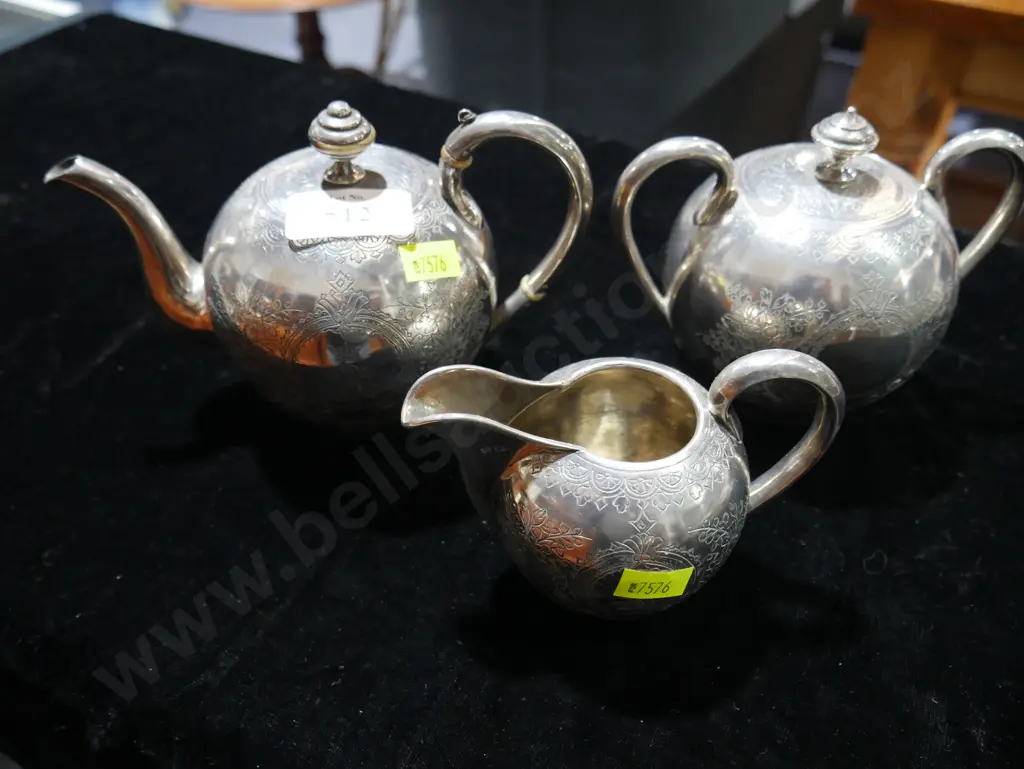 Russian silver teaservice Image 1++