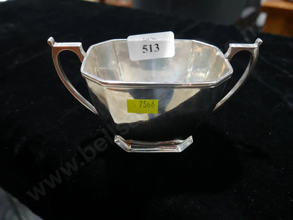 Sterling Silver sugar bowl Image 1++