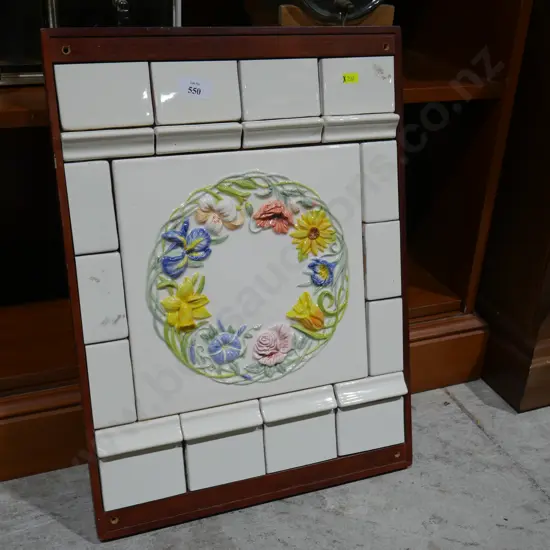 Framed tile