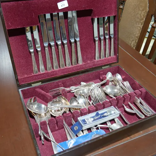 Cased cutlery