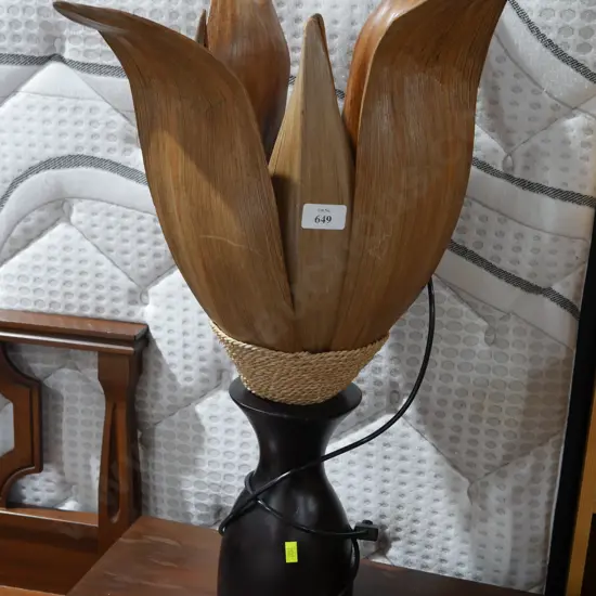 Wooden lamp