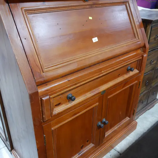 Drop front desk