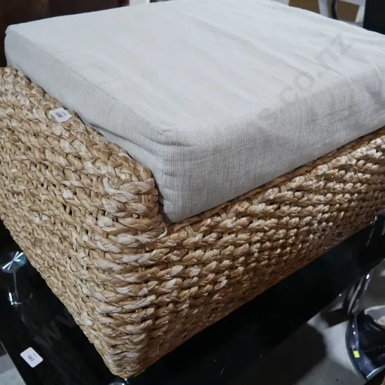 Wicker stool