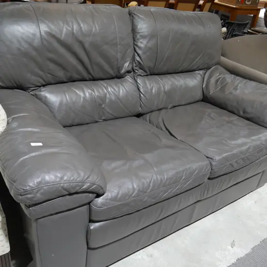 Leather couch